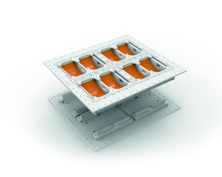 Matrijs voor EPS-onderdelen, aluminium vorm voor de vervaardiging van EPS-onderdelen