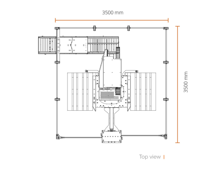Top view
